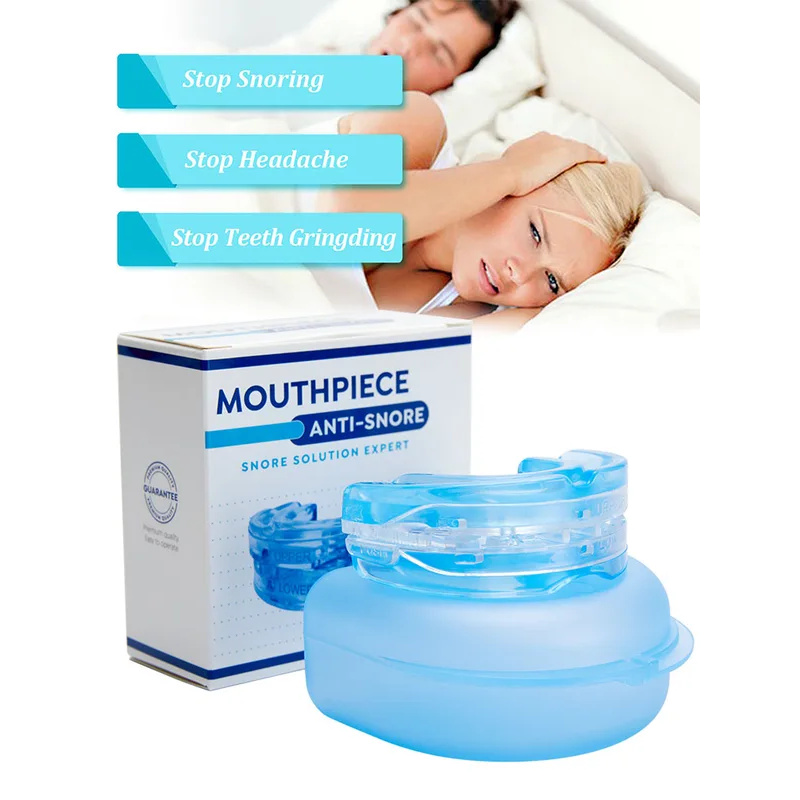 Teeth Whitening Mouth Guard - Pelindung Mulut Bruxism Anti Mendengkur Meningkatkan