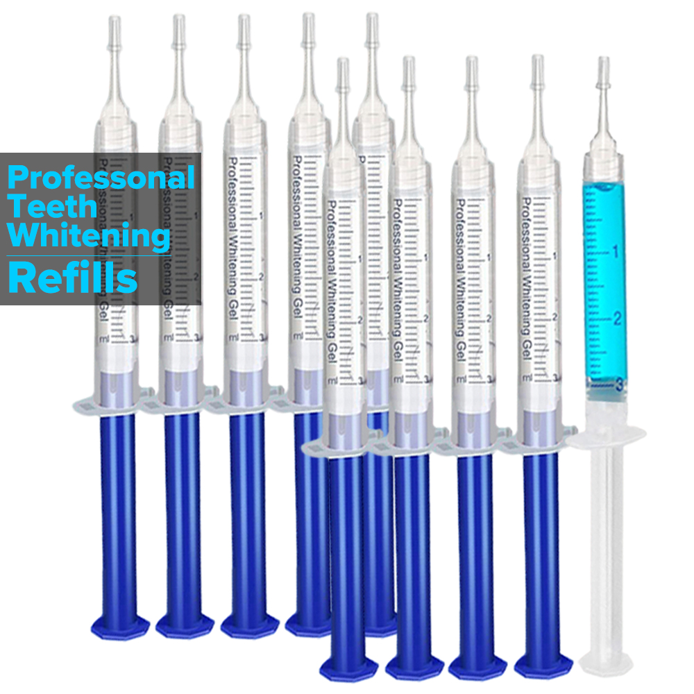 Teeth Whitening Mouth Guard - Gel Pemutih Gigi Isi Ulang Syringe