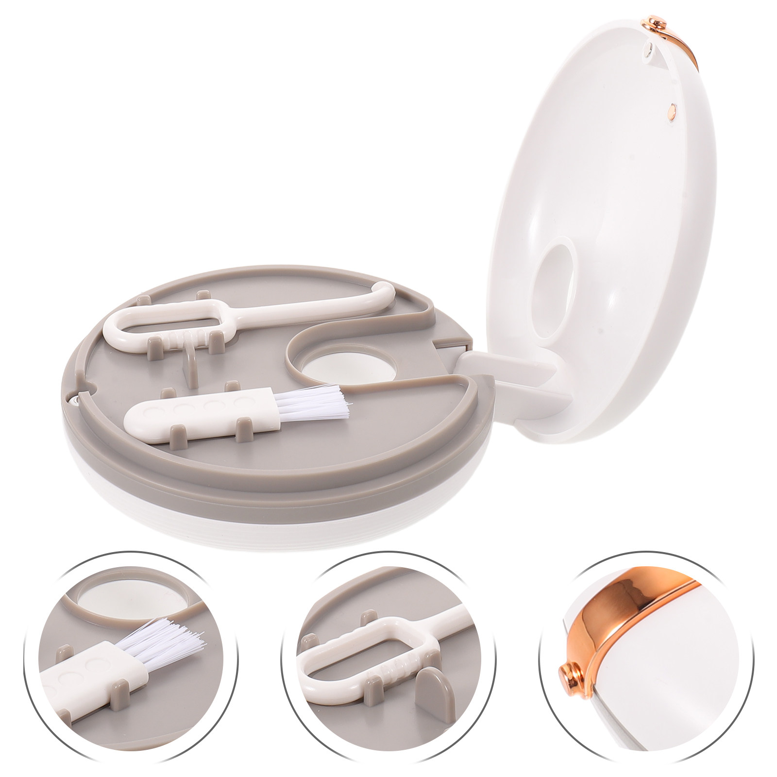 Dental Guard Night - 1 Unit Kotak Penyimpanan Retainer Transparan