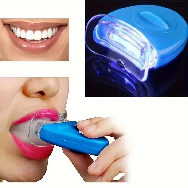 Teeth Whitening Kit At Home - Lampu biru pemutih gigi, cahaya dingin