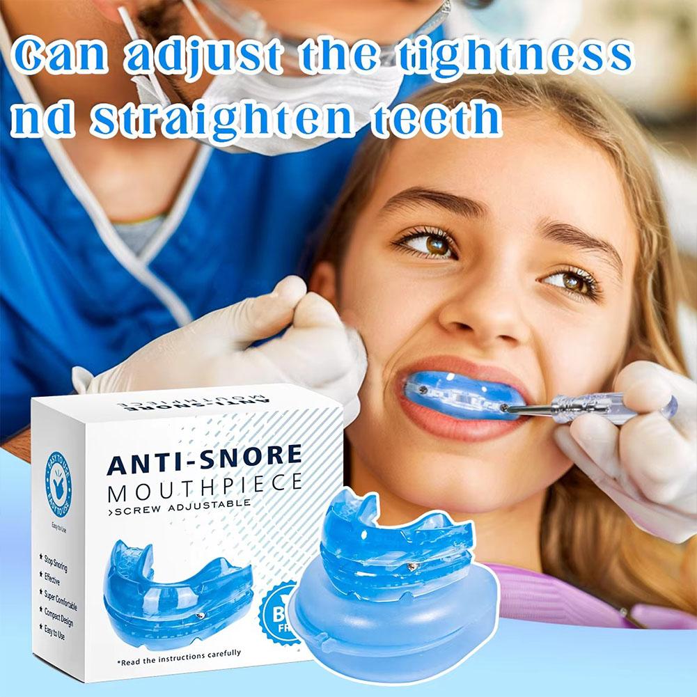 Teeth Whitening Mouth Guard - Pelindung Mulut Anti Mendengkur yang Dapat