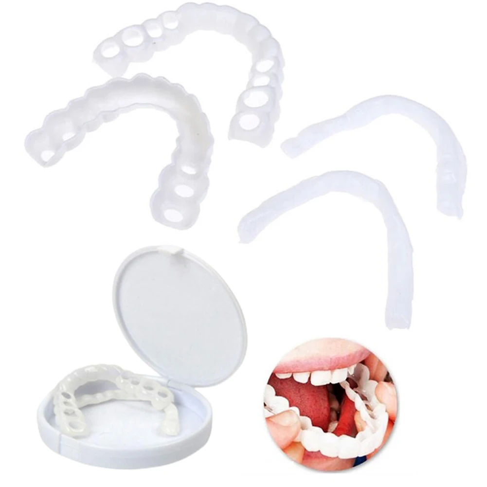 Teeth Whitening Mouth Guard - Gigi palsu perawatan pria dan wanita,