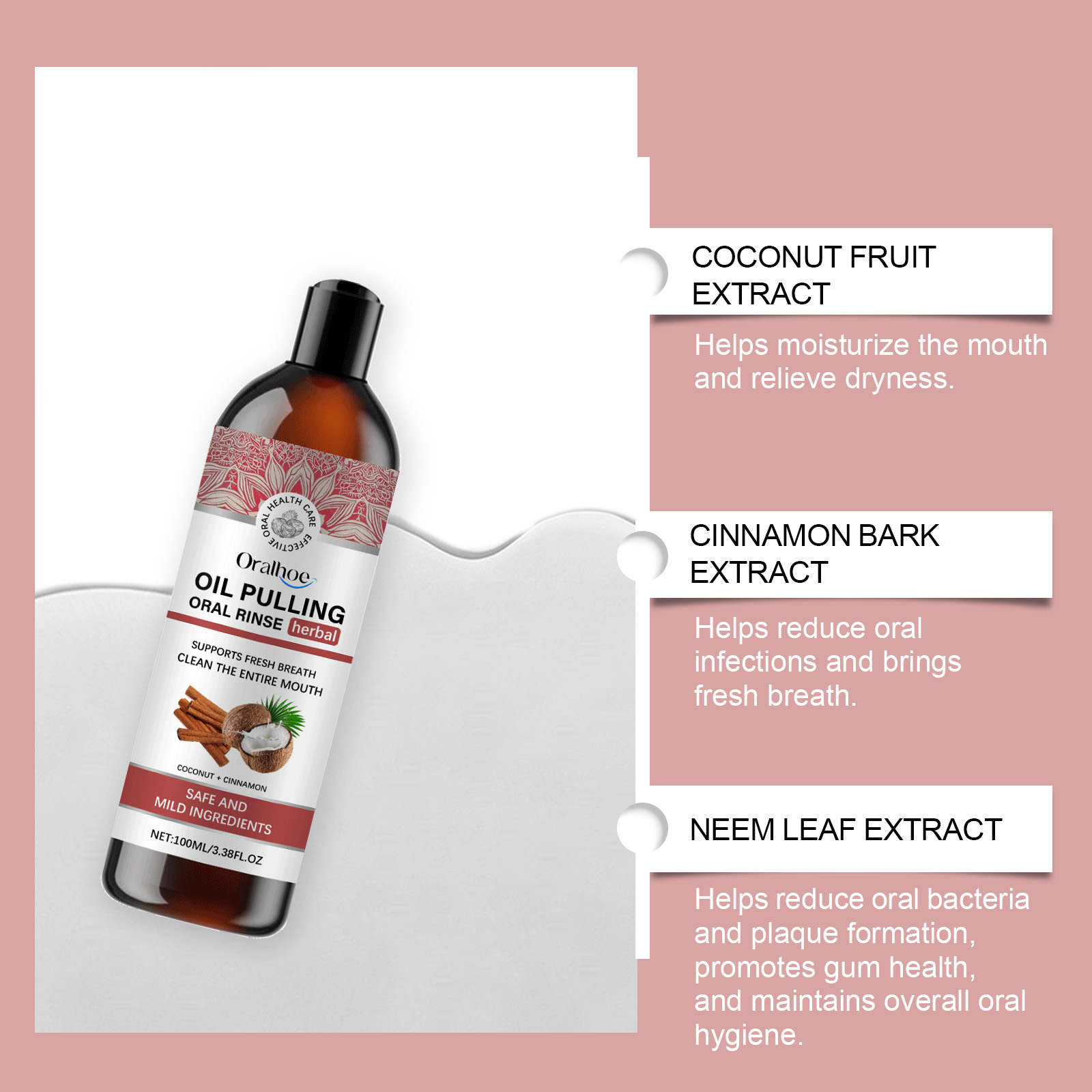 Minyak Penarik Kelapa Obat Kum - Teeth Whitening With Coconut Oil ulasan dan harga