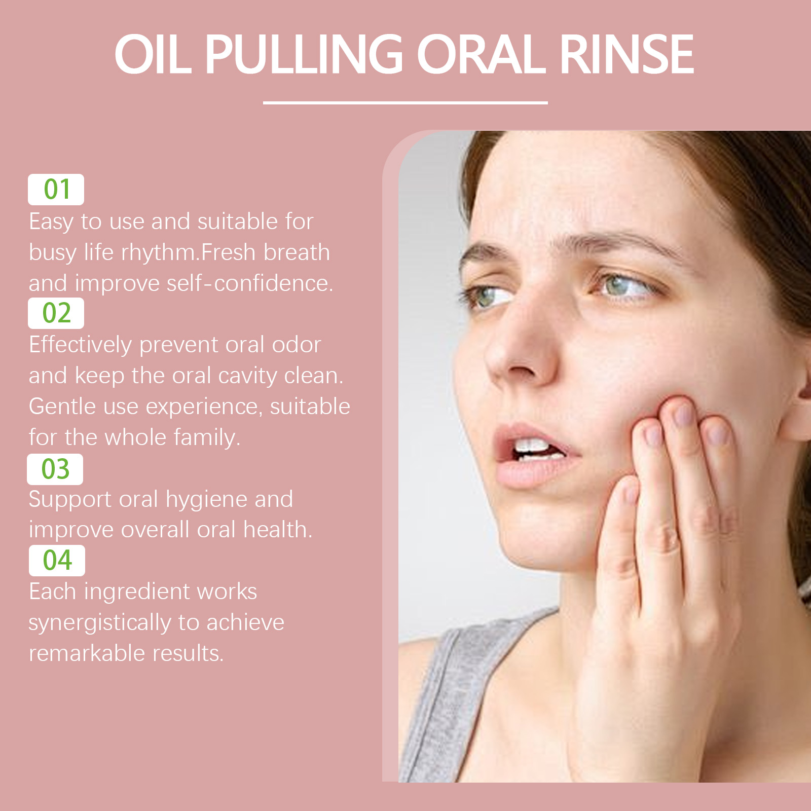 Minyak Penarik Kelapa Obat Kum - Teeth Whitening With Coconut Oil ulasan dan harga