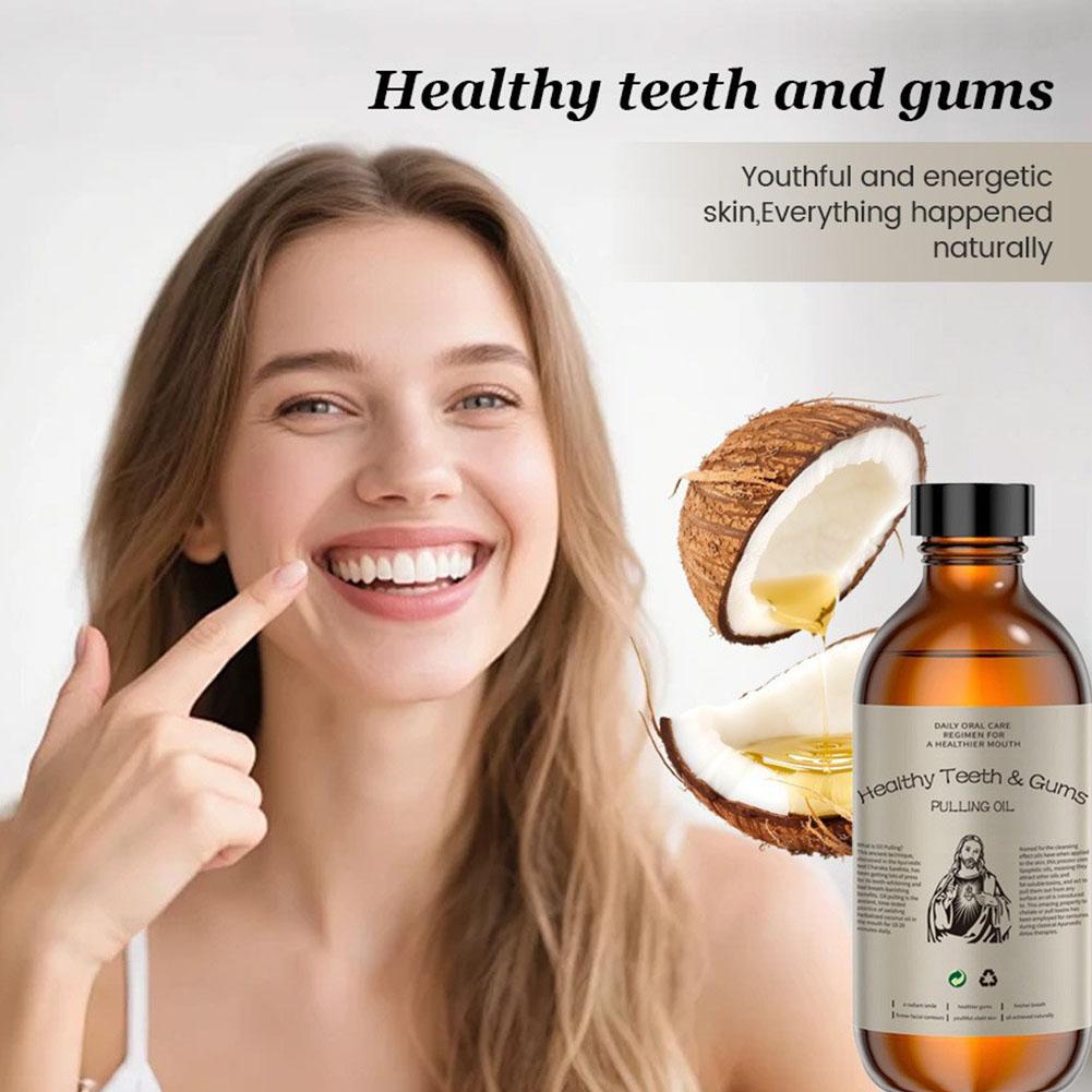 Obat Kumur Minyak Kelapa Peppe - Teeth Whitening With Coconut Oil ulasan dan harga