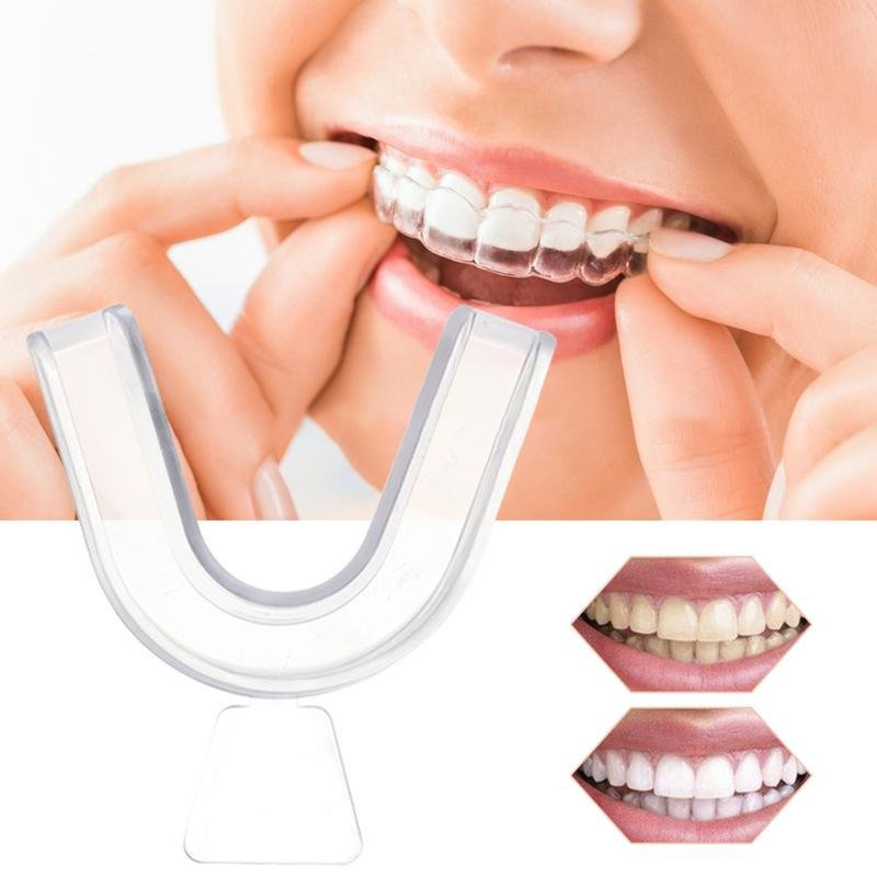 Pelindung Gigi Silikon Nyaman  - Teeth Whitening Mouth Guard ulasan dan harga