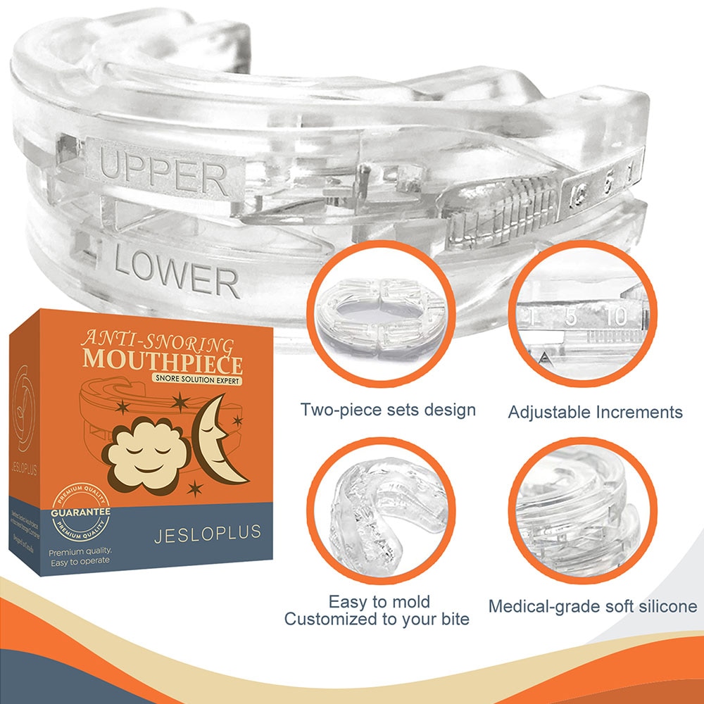 Alat Anti Dengkuran, Penahan D - Teeth Whitening Mouth Guard ulasan dan harga
