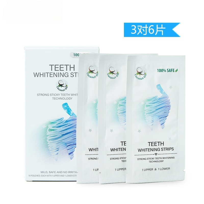 Plester Kecantikan 6D Minyak K - Teeth Whitening With Coconut Oil ulasan dan harga