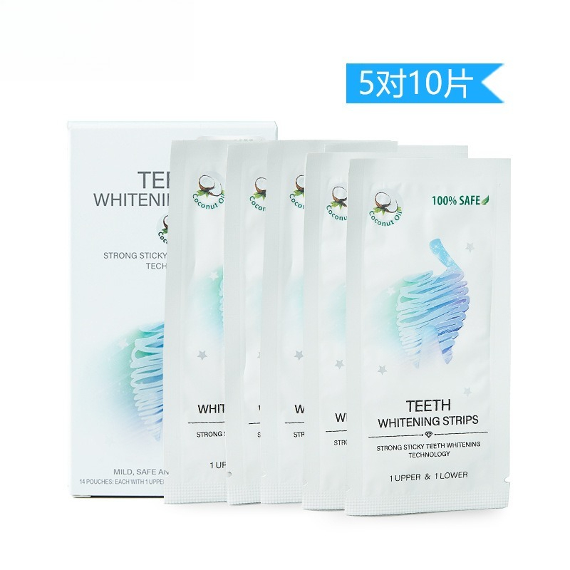 Plester Kecantikan 6D Minyak K - Teeth Whitening With Coconut Oil ulasan dan harga