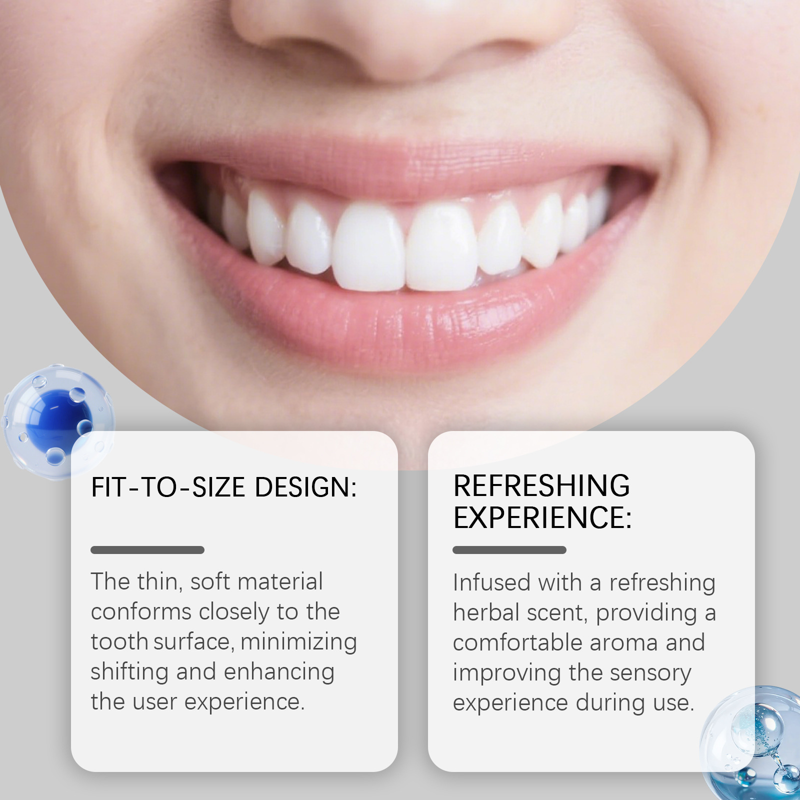 Feimuko Strip Pemutih Gigi Min - Teeth Whitening With Coconut Oil ulasan dan harga