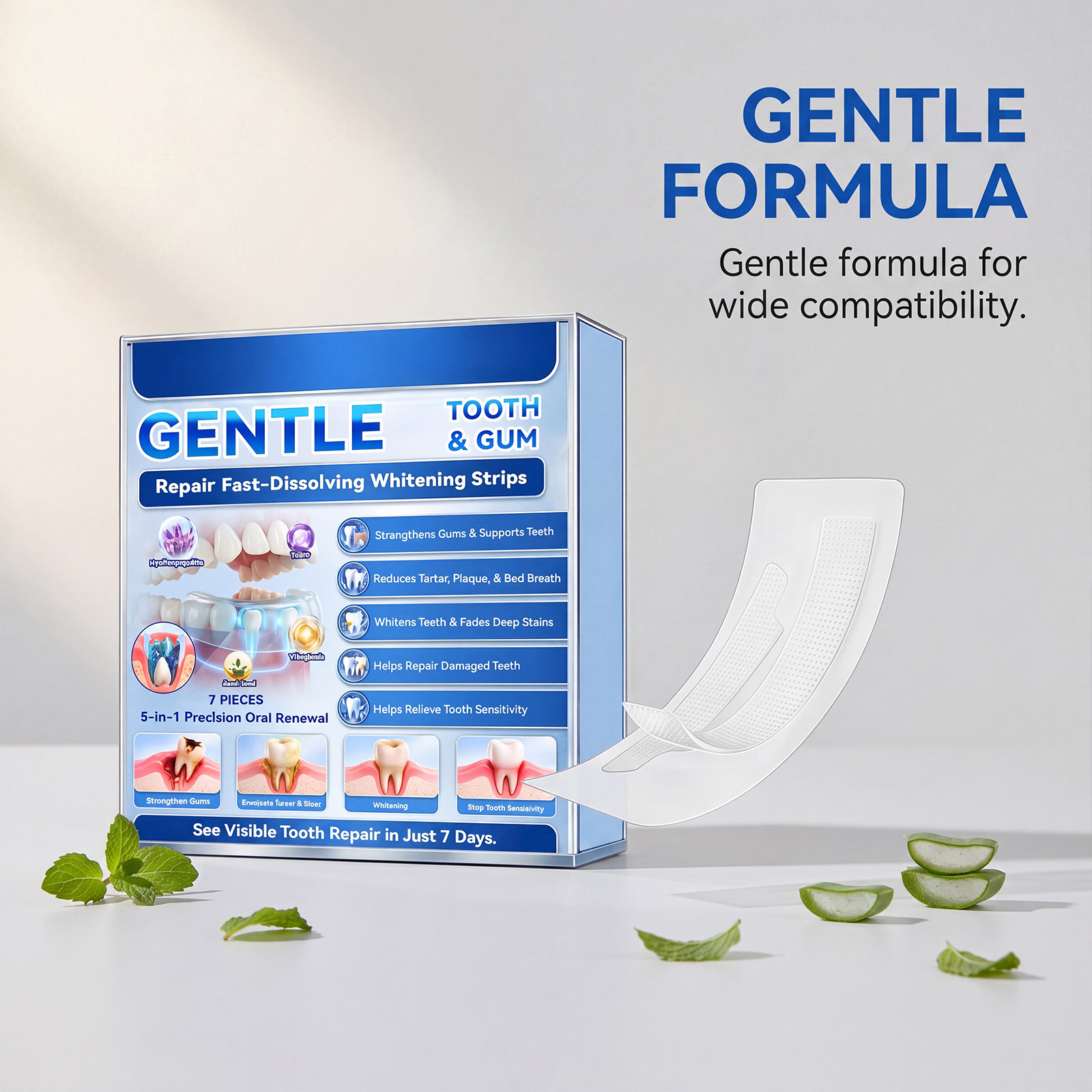 Strip Pemutih Gigi Hasil Cepat - Teeth Whitening Fast ulasan dan harga