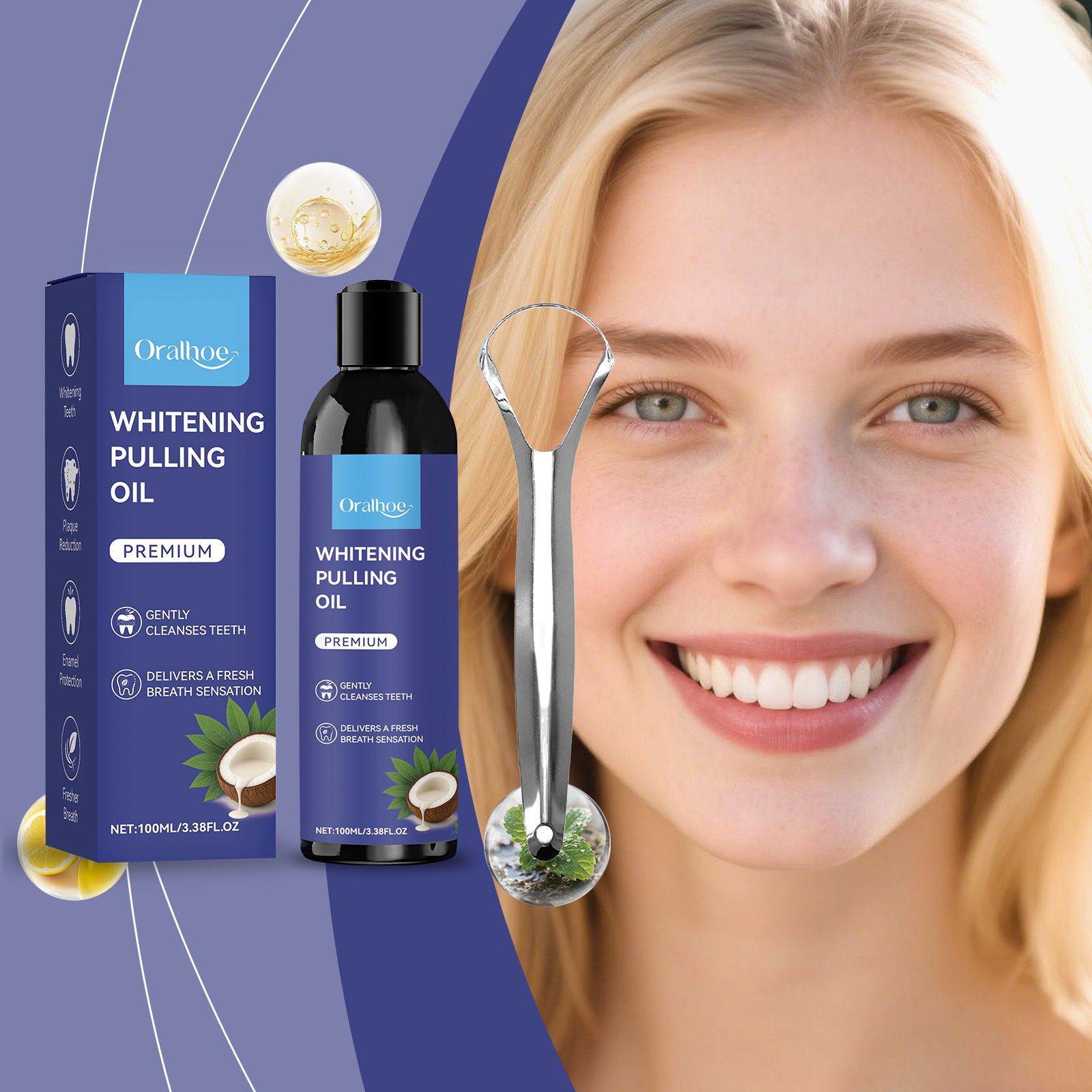 Obat Kumur Minyak Kelapa Peppe - Teeth Whitening With Coconut Oil ulasan dan harga
