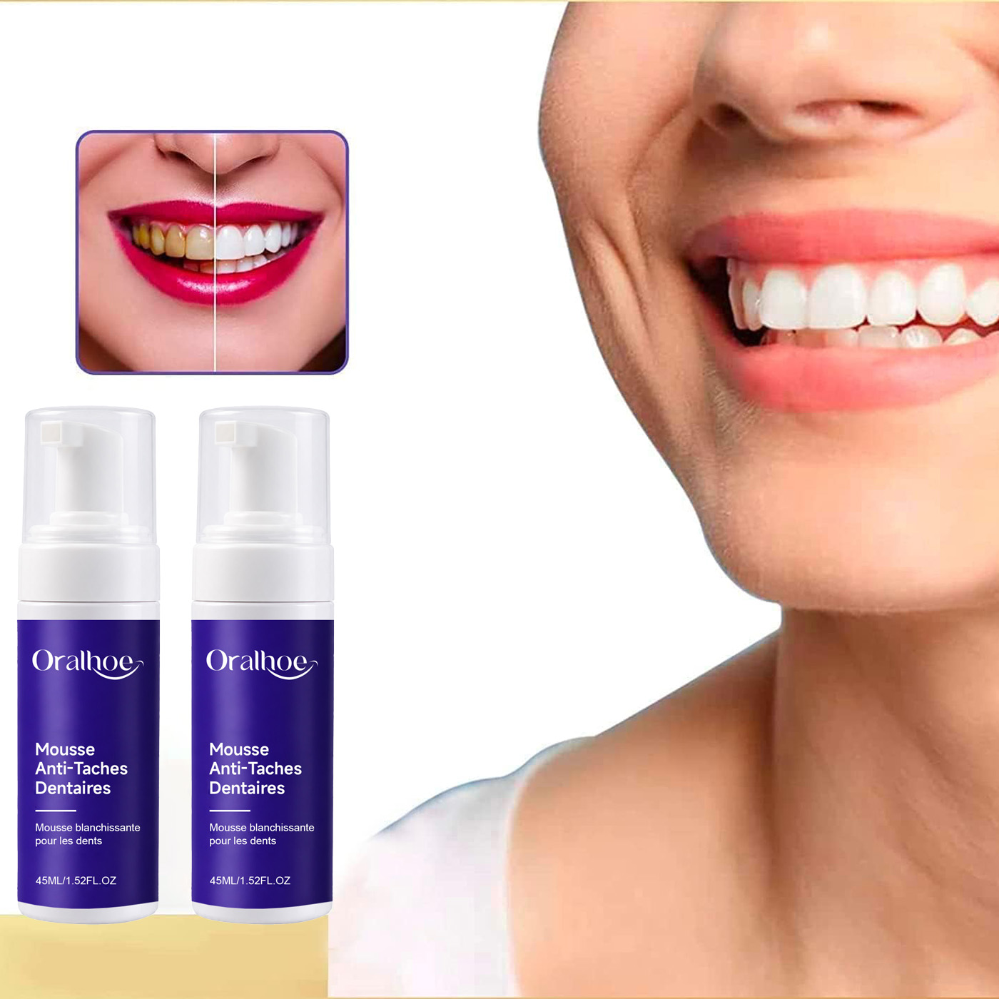 Pasta Gigi Pemutih Gigi Berbus - Teeth Whitening Routine ulasan dan harga
