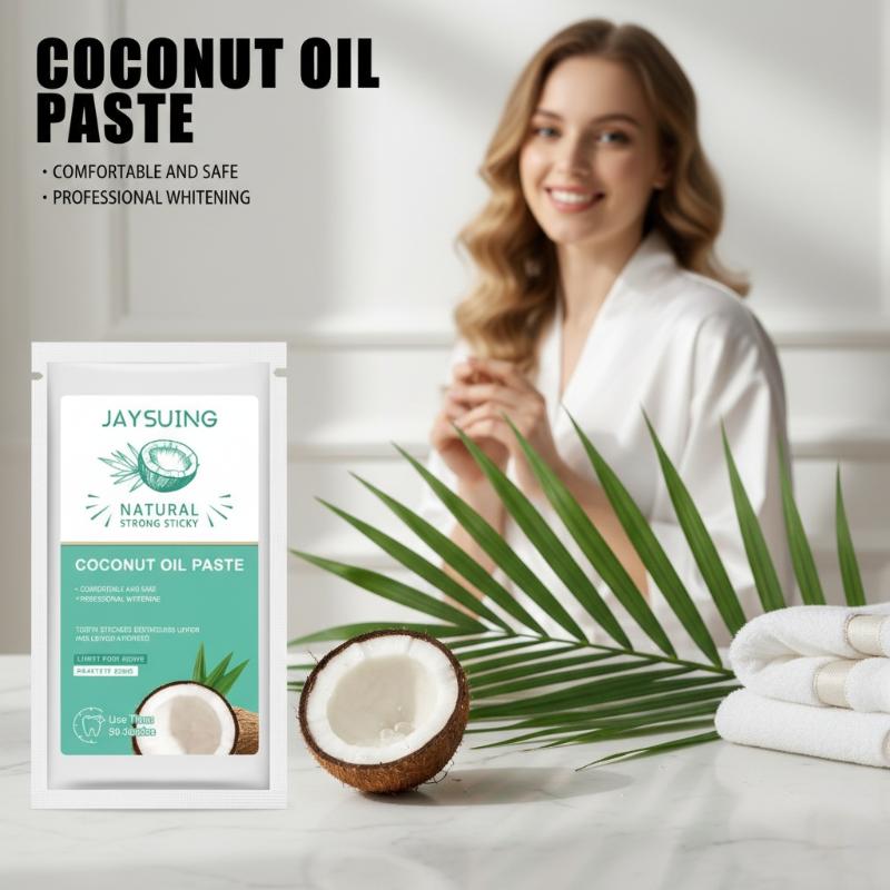 Strip Pemutih Gigi Minyak Kela - Teeth Whitening With Coconut Oil ulasan dan harga