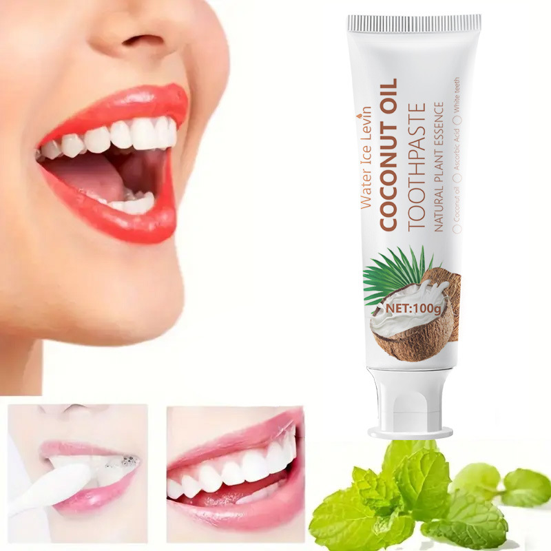 Pasta Gigi Pemutih Minyak Kela - Teeth Whitening With Coconut Oil ulasan dan harga