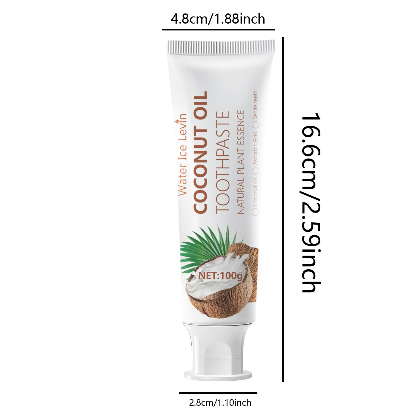 Pasta Gigi Pemutih Minyak Kela - Teeth Whitening With Coconut Oil ulasan dan harga