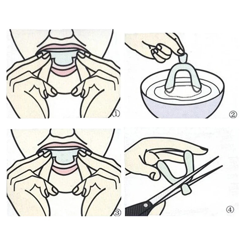 1/8 Buah Pelindung Mulut EVA P - Teeth Whitening Mouth Guard ulasan dan harga