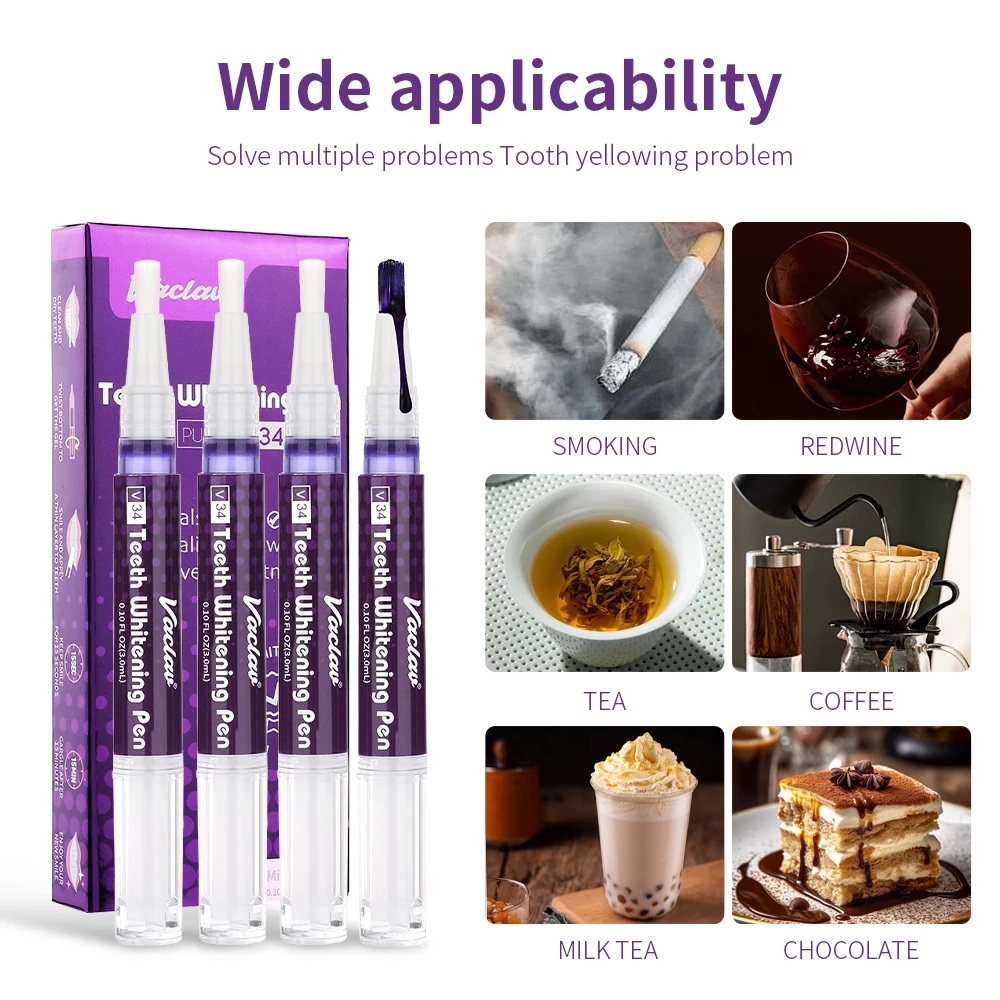 Vaclav V34 Pena Gel Pemutih Gi - Teeth Whitening Fast ulasan dan harga
