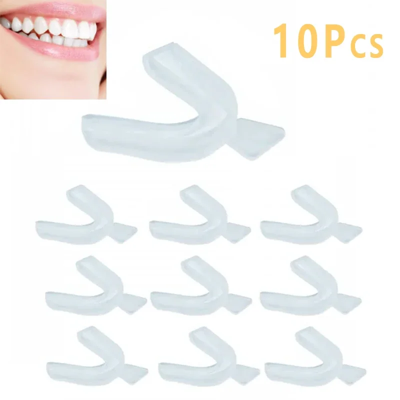 10Pcs Pelindung Mulut Silikon  - Teeth Whitening Mouth Guard ulasan dan harga