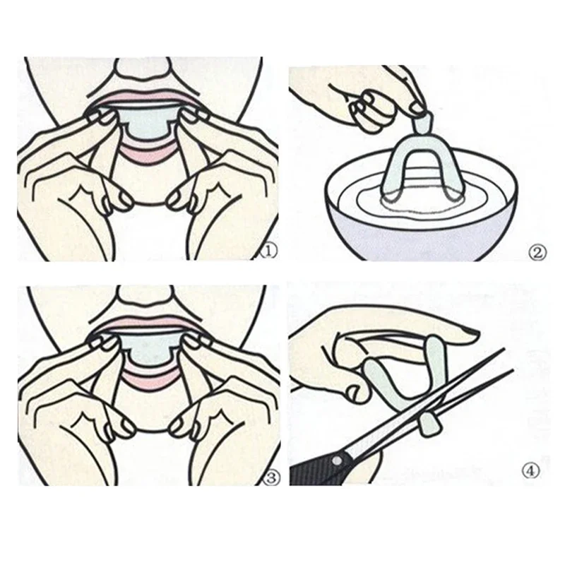 10Pcs Pelindung Mulut Silikon  - Teeth Whitening Mouth Guard ulasan dan harga